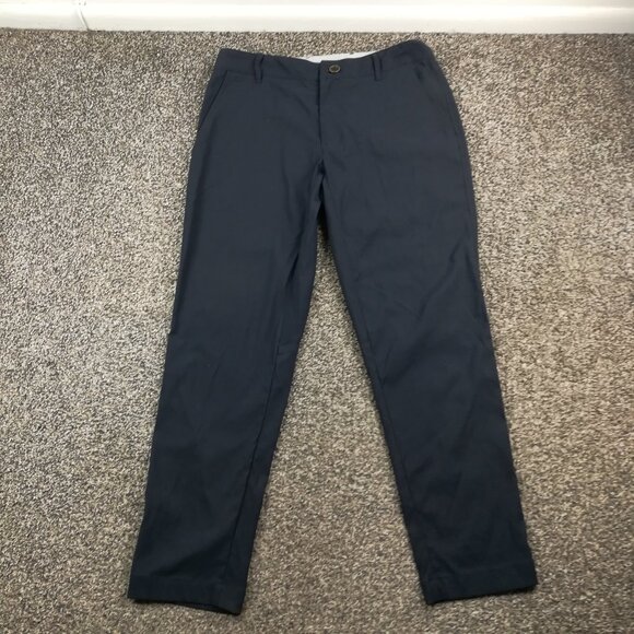Outlier Pants F Cloth Nylon Stretch Performance Chinos Navy Blue Mens Size 32x30